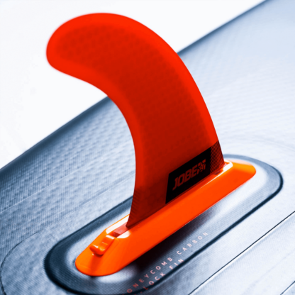 Jobe Honeycomb Sup Fin Orange is lighter than plastic and extra stiff